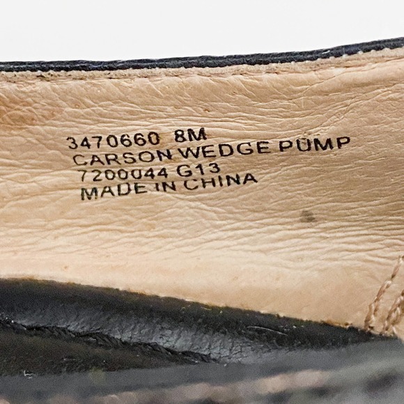 Frye Black Leather Wedges - Picture 12 of 12